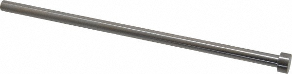 Straight Ejector Pin: 5/16" Pin Dia, 8" OAL, Steel