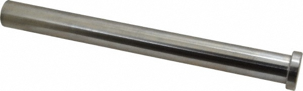 Straight Ejector Pin: 3/4" Pin Dia, 8" OAL, Steel