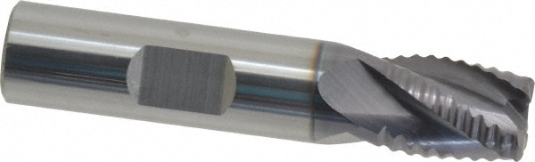 ProMax 100-03224 Corner Radius End Mill: 1/2" Dia, 5/8" LOC, 0.055 to 0.065" Radius, 4 Flutes, Solid Carbide Image