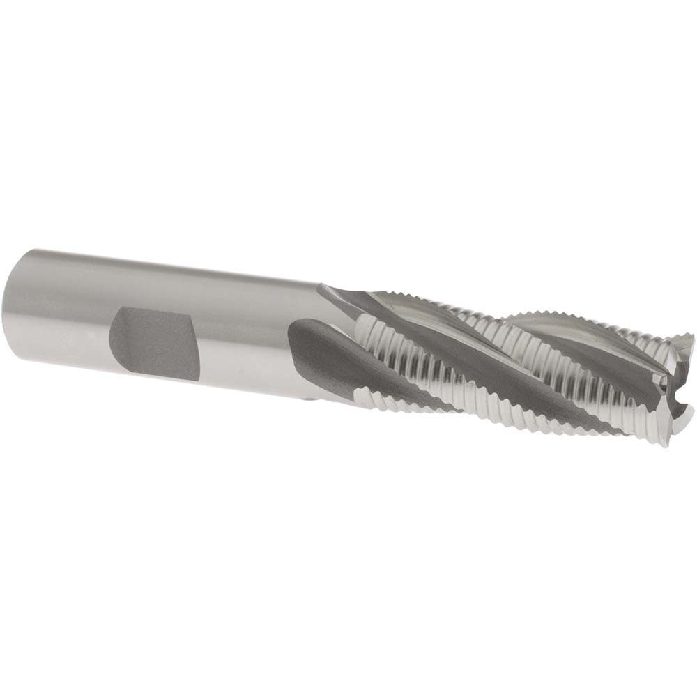 OSG 4500500 Square End Mill: 5/8 Dia, 1-5/8 LOC, 5/8 Shank Dia, 3-3/4 OAL, 4 Flutes, Cobalt Image