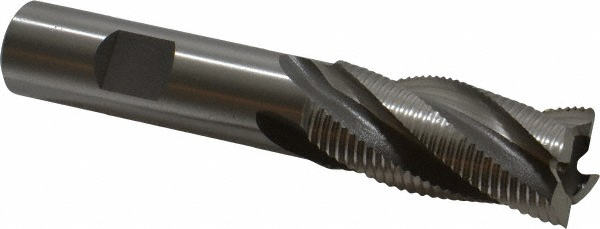 OSG 4500900 Square End Mill: 3/4 Dia, 1-5/8 LOC, 5/8 Shank Dia, 3-7/8 OAL, 4 Flutes, Cobalt Image