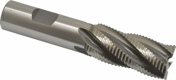 OSG 4501700 Square End Mill: 7/8 Dia, 1-7/8 LOC, 3/4 Shank Dia, 4-1/8 OAL, 5 Flutes, Cobalt Image