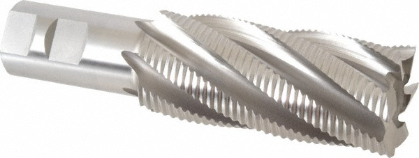 OSG 4514500 Square End Mill: 1-3/4 Dia, 4 LOC, 1-1/4 Shank Dia, 6-1/2 OAL, 6 Flutes, Cobalt Image