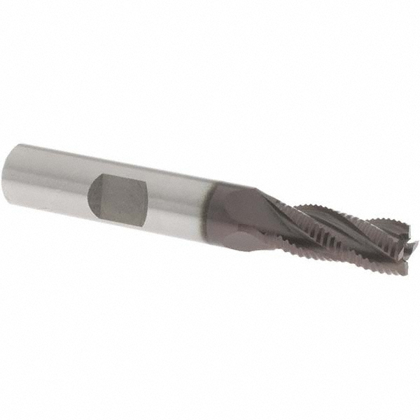OSG 4559411 Square End Mill: 5/16 Dia, 3/4 LOC, 3/8 Shank Dia, 2-1/2 OAL, 4 Flutes, Cobalt Image