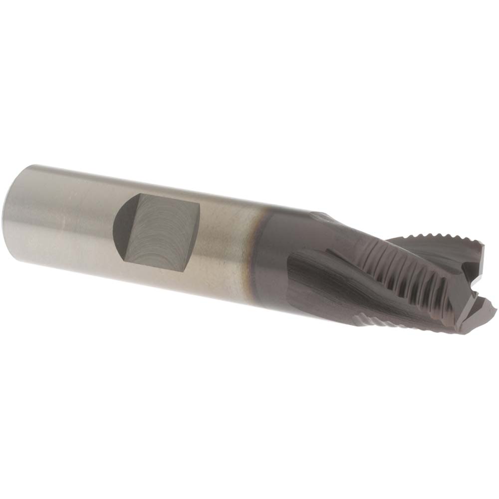 OSG 4550011 Square End Mill: 1/2 Dia, 1/2 LOC, 1/2 Shank Dia, 2-1/2 OAL, 3 Flutes, Cobalt Image