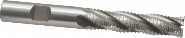 OSG 4900300 Square End Mill: 1/2 Dia, 2 LOC, 1/2 Shank Dia, 4 OAL, 4 Flutes, Cobalt Image