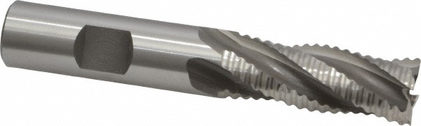 OSG 4900500 Square End Mill: 5/8 Dia, 1-5/8 LOC, 5/8 Shank Dia, 3-3/4 OAL, 4 Flutes, Cobalt Image