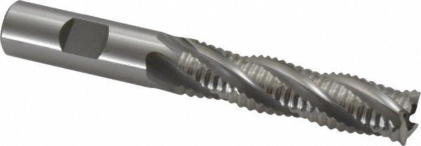 OSG 4900700 Square End Mill: 5/8 Dia, 2-1/2 LOC, 5/8 Shank Dia, 4-5/8 OAL, 4 Flutes, Cobalt Image
