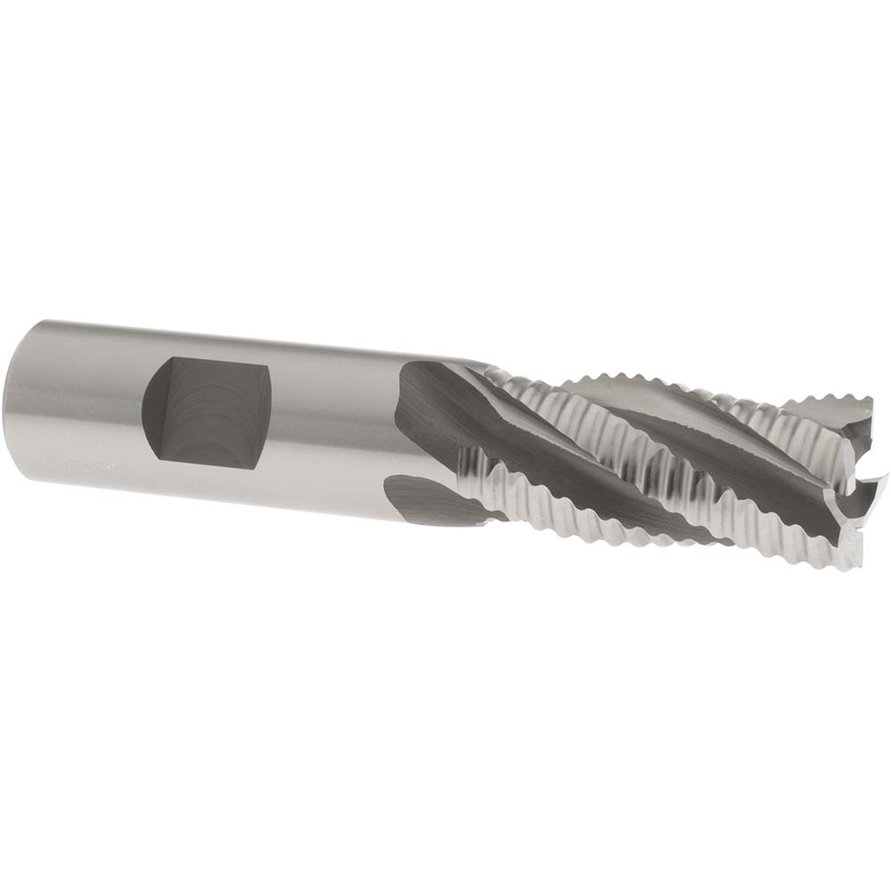 OSG 4901300 Square End Mill: 3/4 Dia, 1-5/8 LOC, 3/4 Shank Dia, 3-7/8 OAL, 4 Flutes, Cobalt Image