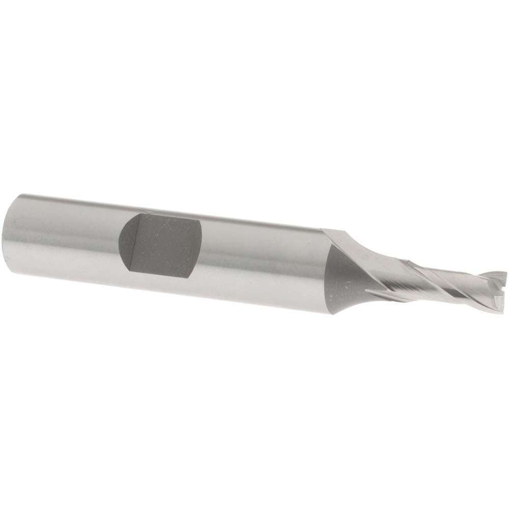 OSG 5200200 Square End Mill: 3/16 Dia, 7/16 LOC, 3/8 Shank Dia, 2-5/16 OAL, 2 Flutes, Cobalt Image