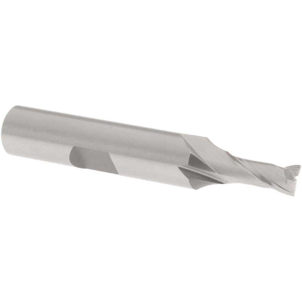 OSG 5209200 Square End Mill: 7/32 Dia, 1/2 LOC, 3/8 Shank Dia, 2-5/16 OAL, 2 Flutes, Cobalt Image