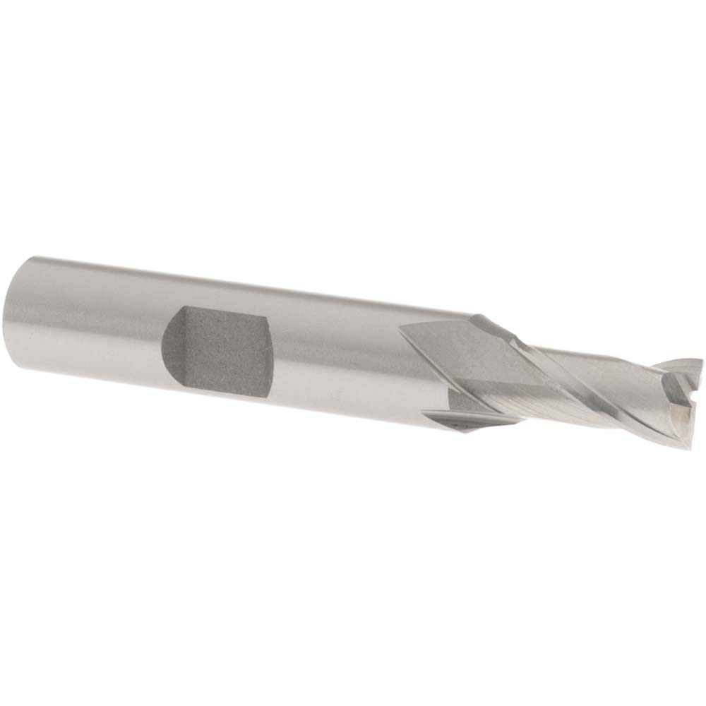 OSG 5209300 Square End Mill: 9/32 Dia, 9/16 LOC, 3/8 Shank Dia, 2-5/16 OAL, 2 Flutes, Cobalt Image