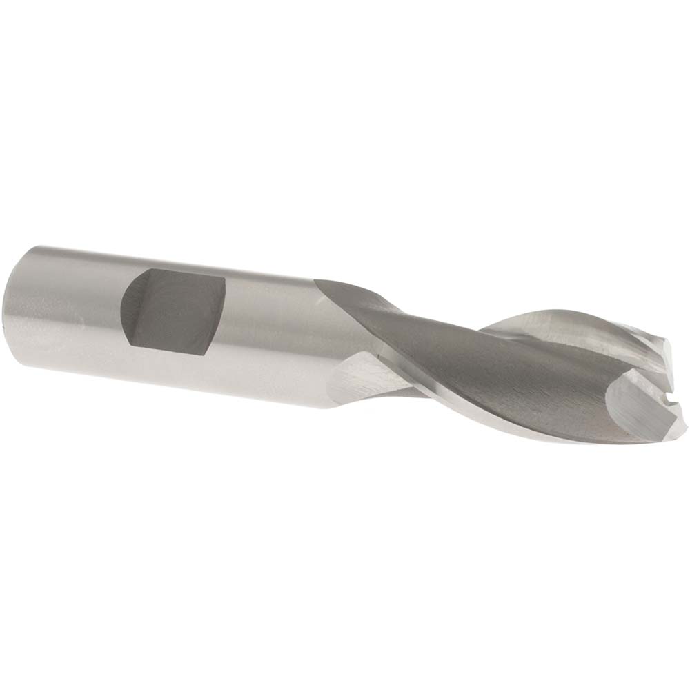 OSG 5202100 Square End Mill: 5/8 Dia, 1-5/16 LOC, 5/8 Shank Dia, 3-7/16 OAL, 2 Flutes, Cobalt Image