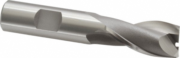 OSG 5202200 Square End Mill: 11/16 Dia, 1-5/16 LOC, 5/8 Shank Dia, 3-7/16 OAL, 2 Flutes, Cobalt Image