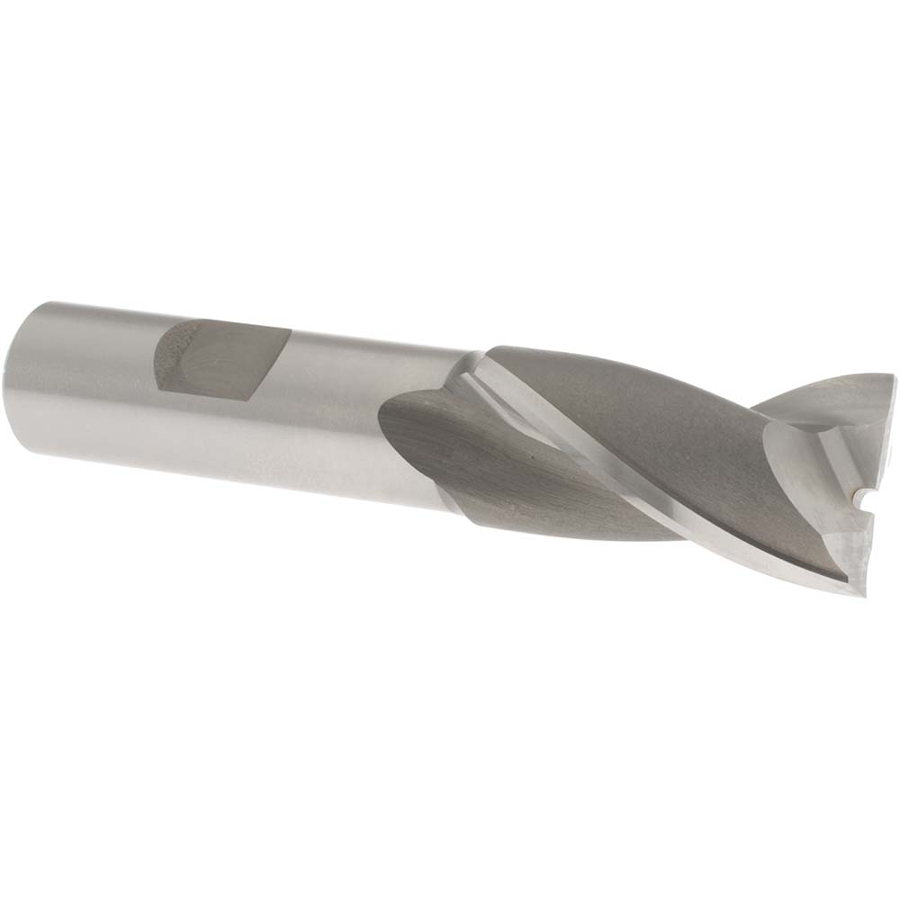 OSG 5202400 Square End Mill: 13/16 Dia, 1-1/2 LOC, 5/8 Shank Dia, 3-5/8 OAL, 2 Flutes, Cobalt Image
