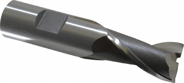 OSG 5203100 Square End Mill: 3/4 Dia, 1-5/16 LOC, 3/4 Shank Dia, 3-9/16 OAL, 2 Flutes, Cobalt Image