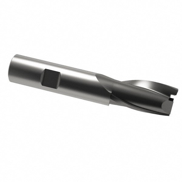 OSG 5203200 Square End Mill: 7/8 Dia, 1-1/2 LOC, 3/4 Shank Dia, 3-3/4 OAL, 2 Flutes, Cobalt Image