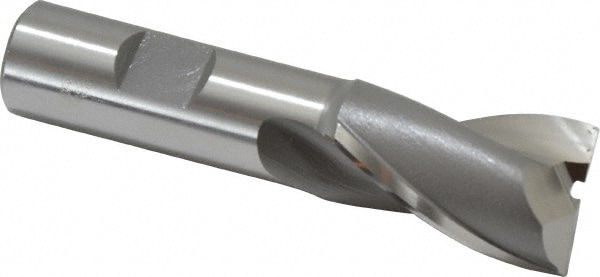 OSG 5203500 Square End Mill: 31/32 Dia, 1-1/2 LOC, 3/4 Shank Dia, 3-3/4 OAL, 2 Flutes, Cobalt Image