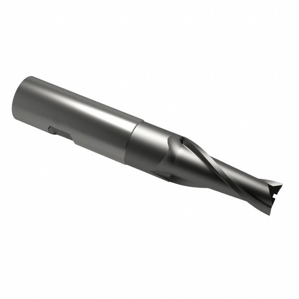 OSG 5272100 Square End Mill: 5/8 Dia, 1-3/8 LOC, 5/8 Shank Dia, 4-5/8 OAL, 2 Flutes, Cobalt Image