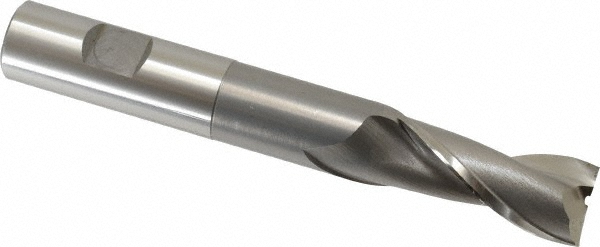 OSG 5273100 Square End Mill: 3/4 Dia, 1-5/8 LOC, 3/4 Shank Dia, 5-3/8 OAL, 2 Flutes, Cobalt Image