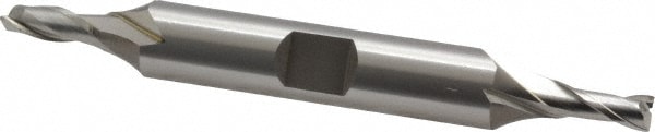 OSG 5226100 Square End Mill: 11/64 Dia, 7/16 LOC, 3/8 Shank Dia, 3-1/8 OAL, 2 Flutes, Cobalt Image