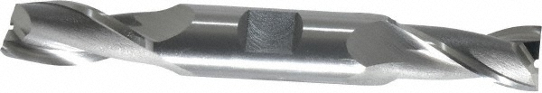 OSG 5229800 Square End Mill: 9/16 Dia, 1-1/8 LOC, 5/8 Shank Dia, 4-1/2 OAL, 2 Flutes, Cobalt Image