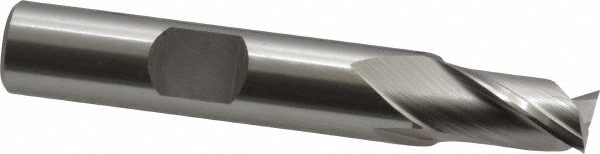 OSG 5800700 Square End Mill: 0.3543 Dia, 9/16 LOC, 3/8 Shank Dia, 2-5/16 OAL, 2 Flutes, Cobalt Image