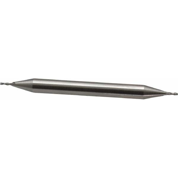 OSG 5827100 Square End Mill: 0.0394 Dia, 3/32 LOC, 3/16 Shank Dia, 2-1/4 OAL, 2 Flutes, Cobalt Image