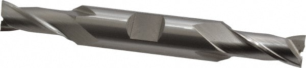 OSG 5820800 Square End Mill: 0.3937 Dia, 13/16 LOC, 1/2 Shank Dia, 3-3/4 OAL, 2 Flutes, Cobalt Image