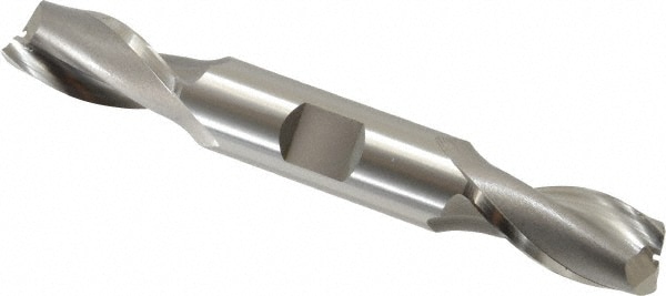 OSG 5821400 Square End Mill: 0.5906 Dia, 1-1/8 LOC, 5/8 Shank Dia, 4-1/2 OAL, 2 Flutes, Cobalt Image