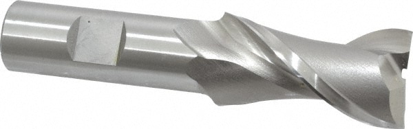 OSG 5303300 Square End Mill: 1 Dia, 1-7/8 LOC, 3/4 Shank Dia, 4-1/8 OAL, 2 Flutes, Cobalt Image