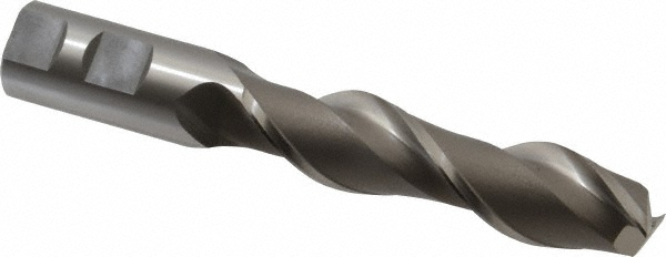 OSG 5355100 Square End Mill: 1 Dia, 4 LOC, 1 Shank Dia, 6-1/2 OAL, 2 Flutes, Cobalt Image