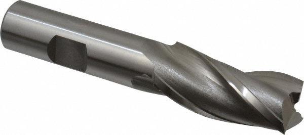 OSG 5312300 Square End Mill: 3/4 Dia, 1-5/8 LOC, 5/8 Shank Dia, 3-3/4 OAL, 3 Flutes, Cobalt Image