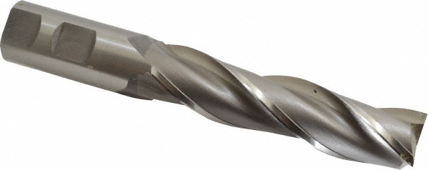 OSG 5365100 Square End Mill: 1 Dia, 4 LOC, 1 Shank Dia, 6-1/2 OAL, 3 Flutes, Cobalt Image