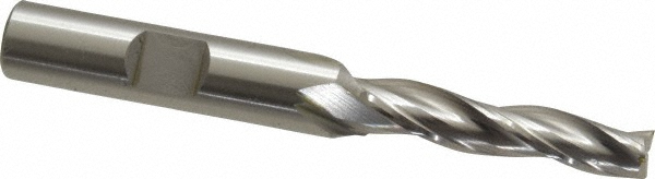 OSG 5916300 Tapered End Mill: 1 &deg; per Side, 1/4" Small Dia, 1-1/4" LOC, 3 Flutes, Cobalt, Square End Image