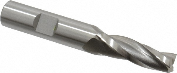 OSG 5937100 Tapered End Mill: 2 &deg; per Side, 3/8" Small Dia, 1-1/4" LOC, 3 Flutes, Cobalt, Square End Image