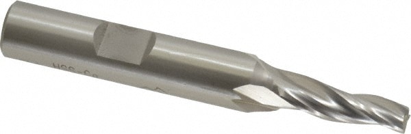 OSG 5945100 Tapered End Mill: 3 ° per Side, 3/16" Small Dia, 3/4" LOC, 3 Flutes, Cobalt, Square End Image