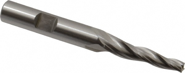 OSG 5945200 Tapered End Mill: 3 ° per Side, 3/16" Small Dia, 1-1/4" LOC, 3 Flutes, Cobalt, Square End Image