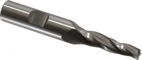 OSG 5946300 Tapered End Mill: 3 ° per Side, 1/4" Small Dia, 1-1/4" LOC, 3 Flutes, Cobalt, Square End Image