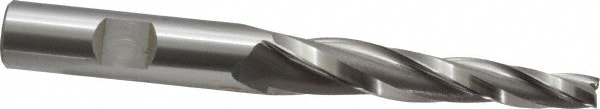 OSG 5946400 Tapered End Mill: 3 ° per Side, 1/4" Small Dia, 2-1/4" LOC, 3 Flutes, Cobalt, Square End Image