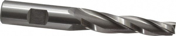 OSG 5947200 Tapered End Mill: 3 ° per Side, 3/8" Small Dia, 2-1/4" LOC, 3 Flutes, Cobalt, Square End Image