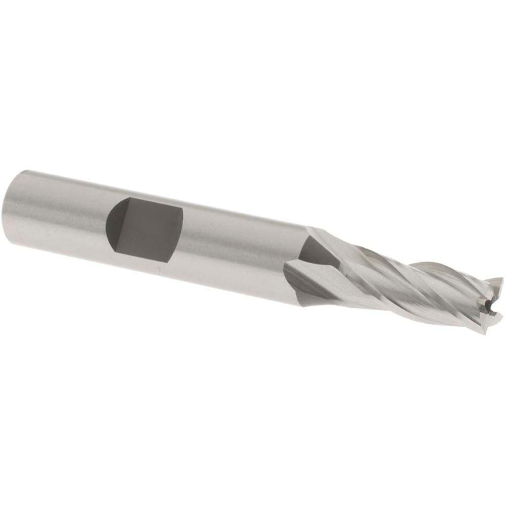 OSG 5409300 Square End Mill: 9/32 Dia, 11/16 LOC, 3/8 Shank Dia, 2-1/2 OAL, 4 Flutes, Cobalt Image