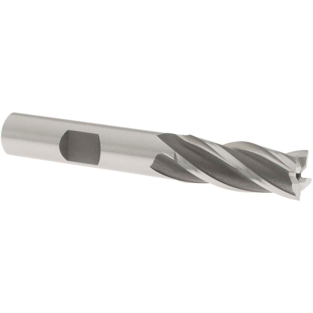 OSG 5409500 Square End Mill: 13/32 Dia, 1 LOC, 3/8 Shank Dia, 2-11/16 OAL, 4 Flutes, Cobalt Image