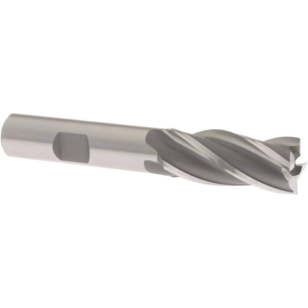 OSG 5401700 Square End Mill: 19/32 Dia, 1-3/8 LOC, 1/2 Shank Dia, 3-3/8 OAL, 4 Flutes, Cobalt Image