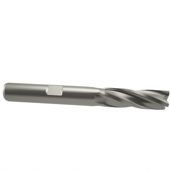 OSG 5402200 Square End Mill: 11/16 Dia, 1-5/8 LOC, 5/8 Shank Dia, 3-3/4 OAL, 4 Flutes, Cobalt Image