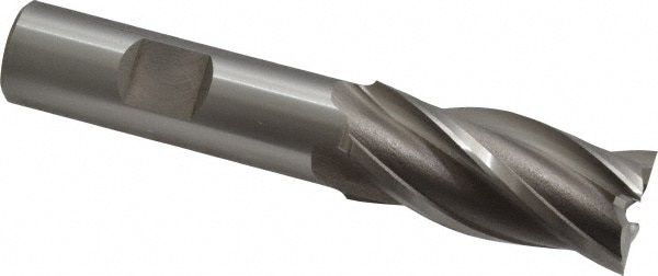 OSG 5402300 Square End Mill: 3/4 Dia, 1-5/8 LOC, 5/8 Shank Dia, 3-3/4 OAL, 4 Flutes, Cobalt Image