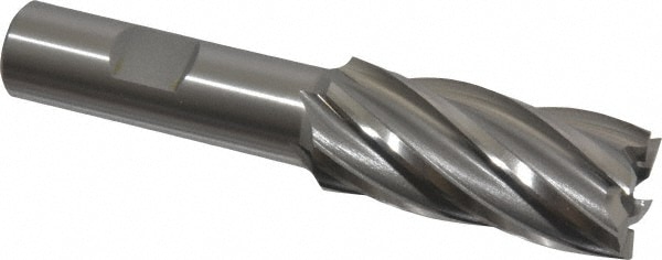 OSG 5402900 Square End Mill: 27/32 Dia, 1-7/8 LOC, 5/8 Shank Dia, 4 OAL, 6 Flutes, Cobalt Image