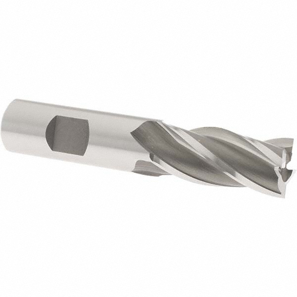 OSG 5403100 Square End Mill: 3/4 Dia, 1-5/8 LOC, 3/4 Shank Dia, 3-7/8 OAL, 4 Flutes, Cobalt Image
