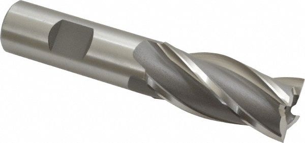 OSG 5403200 Square End Mill: 7/8 Dia, 1-7/8 LOC, 3/4 Shank Dia, 4-1/8 OAL, 4 Flutes, Cobalt Image