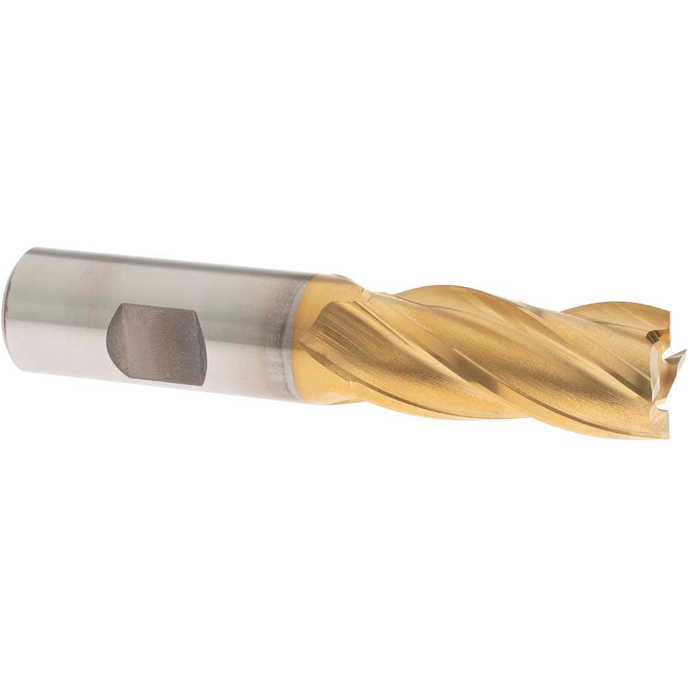 OSG 5403105 Square End Mill: 3/4 Dia, 1-5/8 LOC, 3/4 Shank Dia, 3-7/8 OAL, 4 Flutes, Cobalt Image